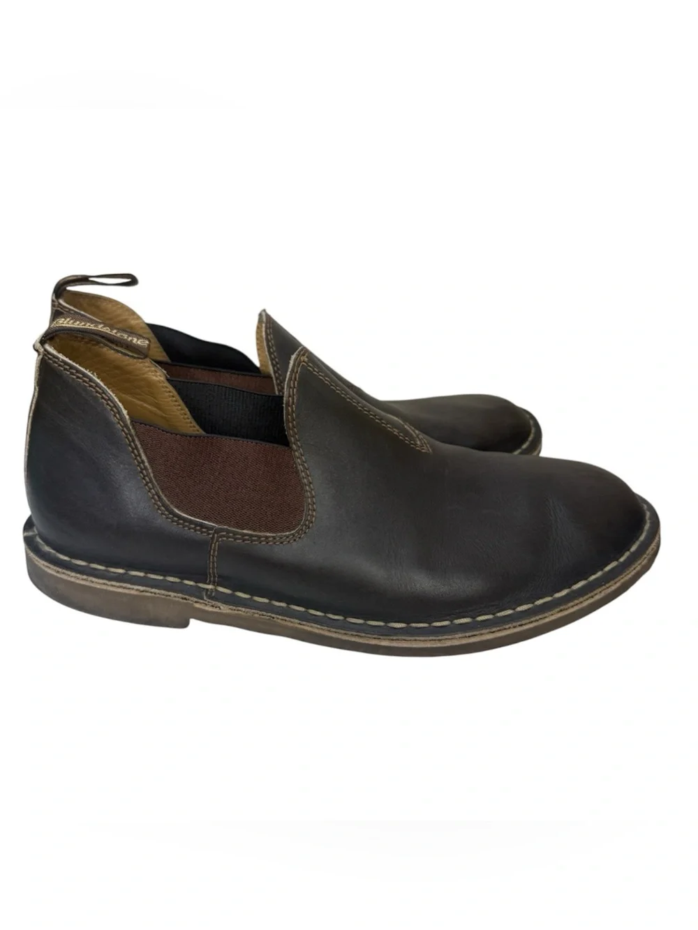 Blundstone 260 Classic Chelsea Boots Unisex Brown Leather USA M10